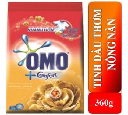 Bột giặt OMO hương Comfor  gói 350g Thùng 36 gói